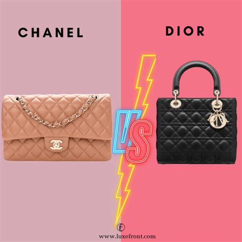 chanel dior comparison|difference between chanel and dior.